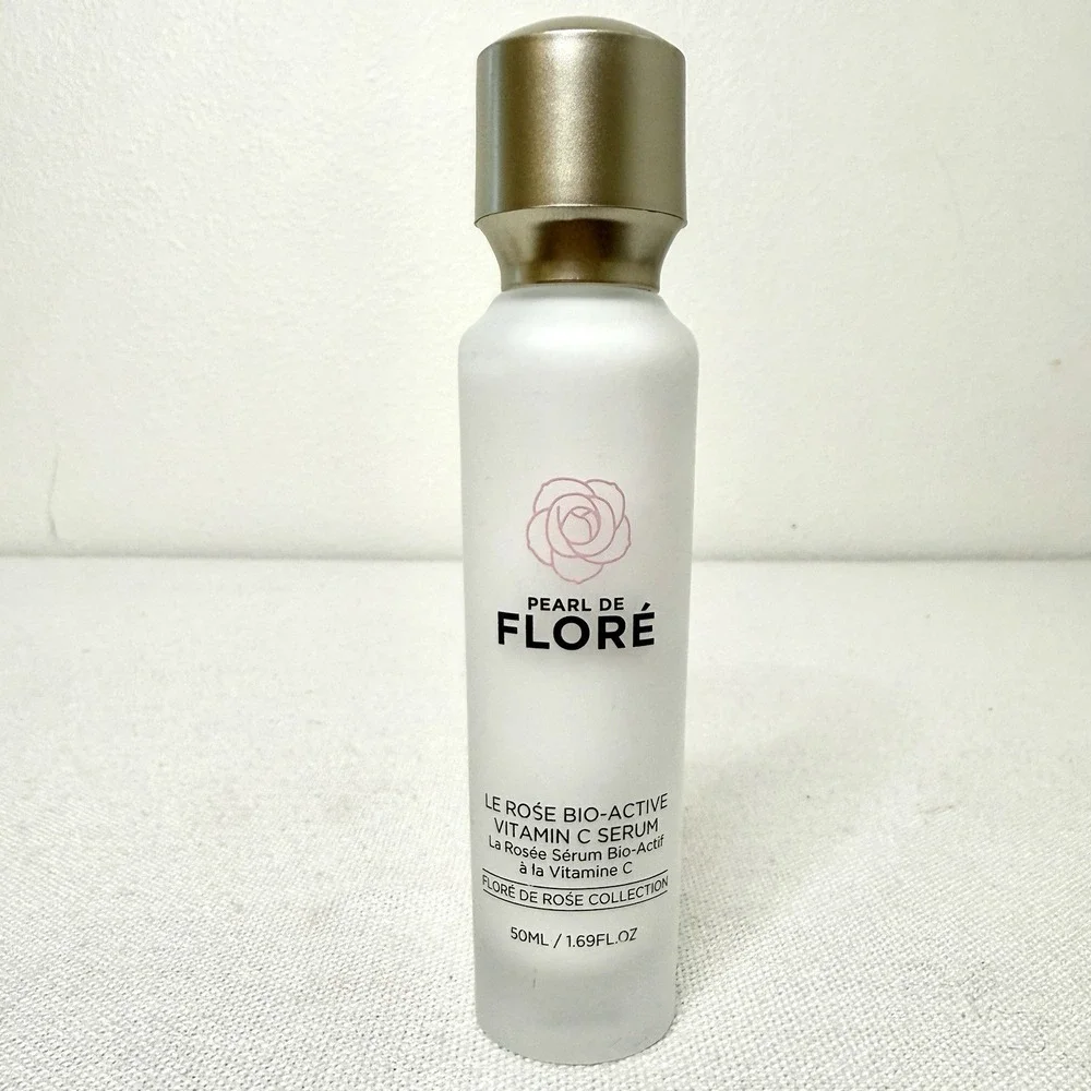 Pearl de Flore Le Rose Bio-Active Vitamin C Facial Serum 50ml New No Box